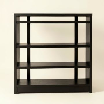 Harbor Bluff Empty Seed-Starting Shelving Unit Without Lights - Black (synthetic illustration; no displayed measurements)