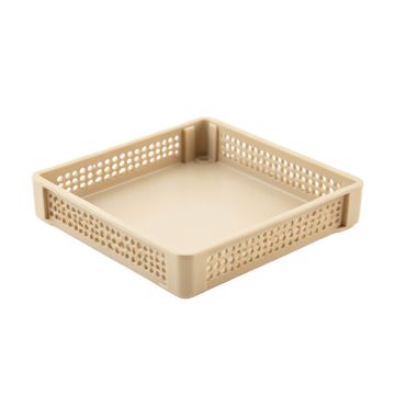 Cedar Dell Empty Under-Desk Cable Tray - Beige