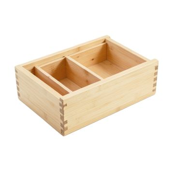 Bay Bend Empty Pantry Drawer Organizer Insert - Ivory (synthetic illustration; no displayed measurements)