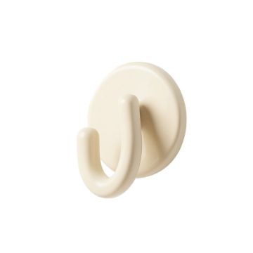 Shore Arc Wall-Mounted Robe Hook - Ivory