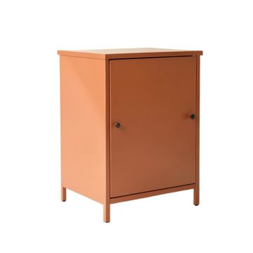 Pine Dale Freestanding Pull-Out Hamper Cabinet - Terracotta