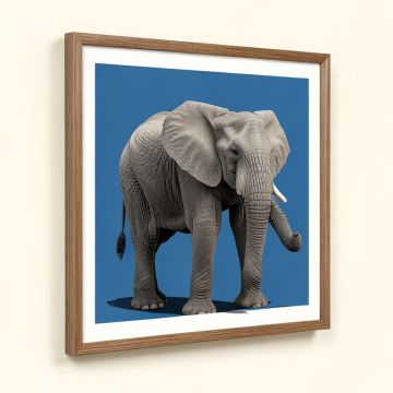 Elephant By Rocío Díaz Couretot Framed Graphic Art (synthetic illustration; no displayed measurements)
