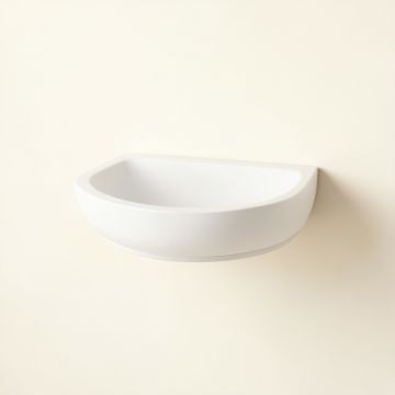 Oak Field Wall-Mounted Cat Perch - White (synthetic illustration; no displayed measurements)
