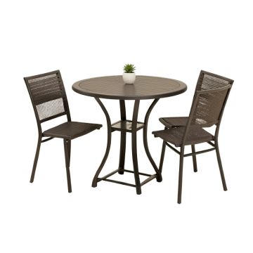 3 Piece Round Bistro Set