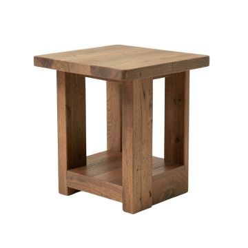 Brockman Barrel End Table