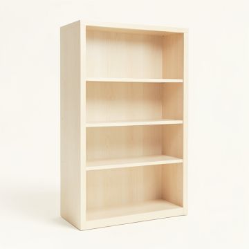 Briar Crest Freestanding Bookcase - Ivory (synthetic illustration; no displayed measurements)