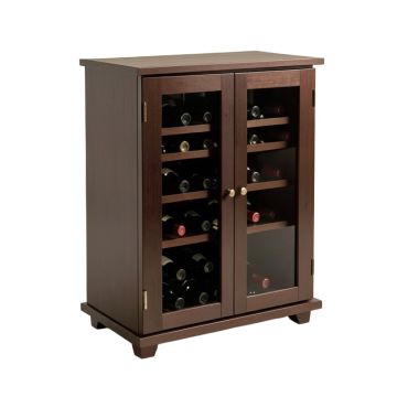 Butner Modular Wine Cabinet 25-Bottle Slot