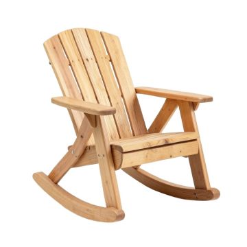 Gerin Casual Solid Wood Rocking Chair (synthetic illustration; no displayed measurements)