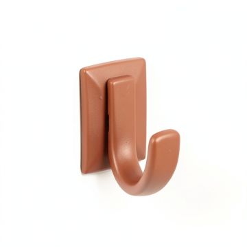 Reed Canyon Wall-Mounted Robe Hook - Terracotta (synthetic illustration; no displayed measurements)