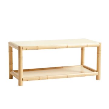 Willow Falls Indoor Bench - Cream