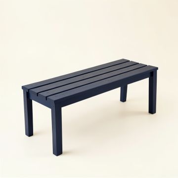 Rowan Falls Indoor Bench - Navy (synthetic illustration; no displayed measurements)