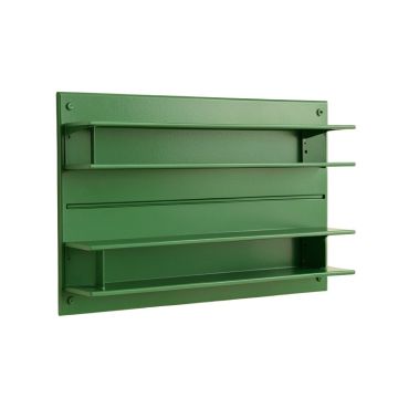 Cliff Canyon Empty Wall-Mounted Tool Organizer Panel - Green
