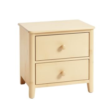 Slate Edge Nightstand - Beige