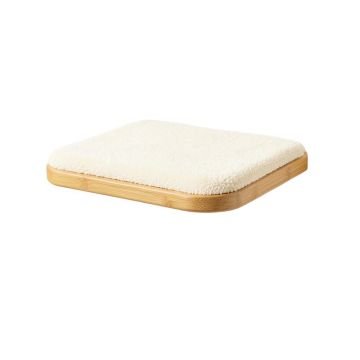Dune Crest Wall-Mounted Cat Perch - Ivory