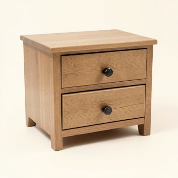 Wheatly 2 Drawer Nightstand (synthetic illustration; no displayed measurements)
