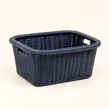 Laurel Branch Empty Storage Basket - Navy (synthetic illustration; no displayed measurements)