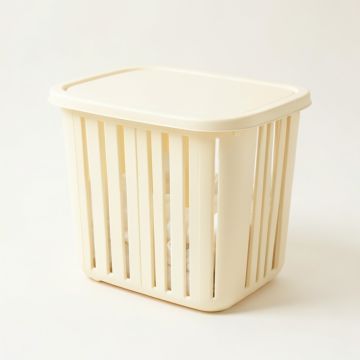 Cove Bridge Laundry Hamper - Ivory (synthetic illustration; no displayed measurements)