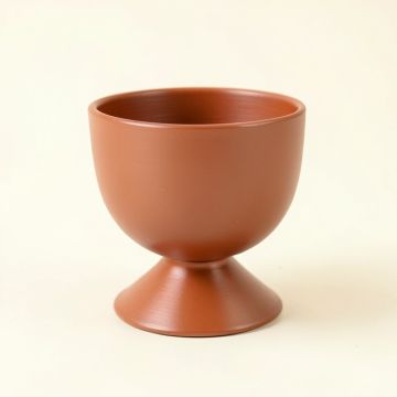 Hazel Crest Empty Candle Holder - Terracotta (synthetic illustration; no displayed measurements)