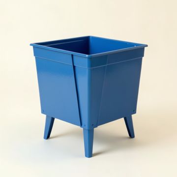 Hazel Canyon Empty Raised Planter - Blue (synthetic illustration; no displayed measurements)