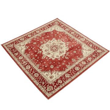 Boucherouite Carpets Red/Beige Area Rug