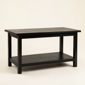 Elm Canyon Empty Workshop Workbench - Black (synthetic illustration; no displayed measurements)