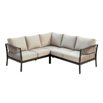 Hampton Patio Sectional With Cushions