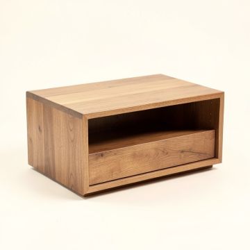 Egbert Solid Wood Coffee Table With Storage (synthetic illustration; no displayed measurements)