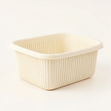 Ridge Crest Empty Storage Basket - Ivory (synthetic illustration; no displayed measurements)
