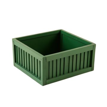 Fern Dale Empty Furniture-Style Litter Enclosure - Green