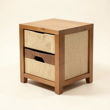 Sperry Sled End Table With Storage (synthetic illustration; no displayed measurements)