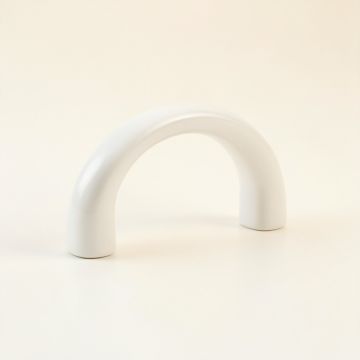 Slate Brook Cabinet Handle Without Packaging - White (synthetic illustration; no displayed measurements)