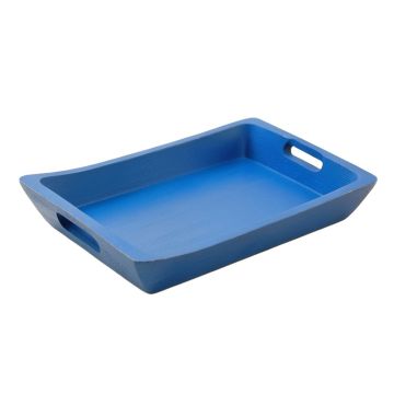 Willow Brook Serving Tray - Blue (synthetic illustration; no displayed measurements)