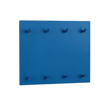 Birch Bend Empty Wall-Mounted Tool Organizer Panel - Blue