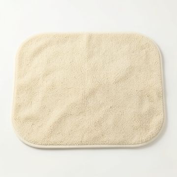 Moss Branch Bath Mat - Cream (synthetic illustration; no displayed measurements)