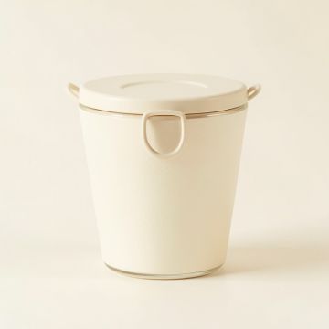 Harbor Bridge Storage Canister With Lid - Ivory (synthetic illustration; no displayed measurements)