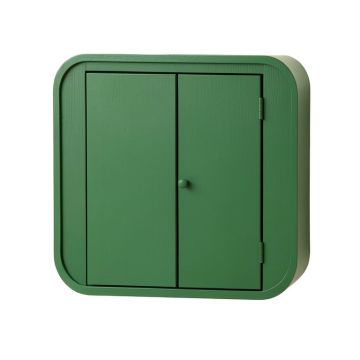 Cedar Bridge Wall-Mounted Laundry Cabinet - Green