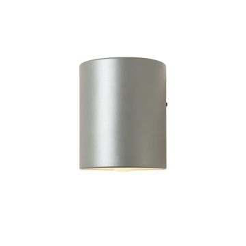 Maple Canyon Wall Sconce Mounted On A Plain Wall - Gray