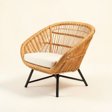 Hanh 30 '' Wide Papasan Chair (synthetic illustration; no displayed measurements)