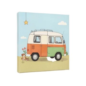 Culbreth Sleepy Camper Scene By Bianca Pozzi