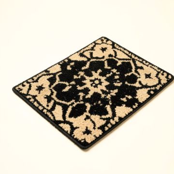 Belamy Monogrammed Welcome Outdoor Door Mat (synthetic illustration; no displayed measurements)