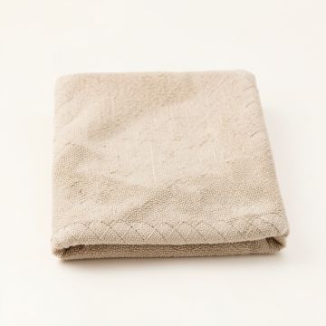 Glen Falls Bath Towel - Beige (synthetic illustration; no displayed measurements)