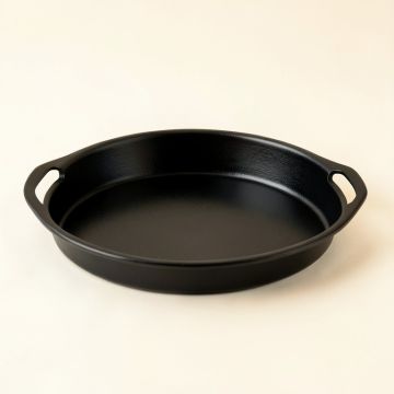 Lake Brook Serving Tray - Black (synthetic illustration; no displayed measurements)