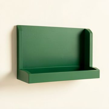 Maple Brook Empty Wall-Mounted Tool Organizer Panel - Green (synthetic illustration; no displayed measurements)