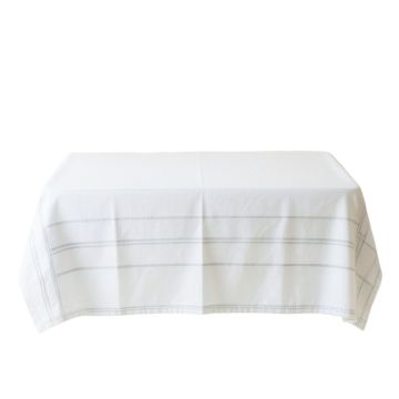 Dune Dale Flat Bed Sheet - White