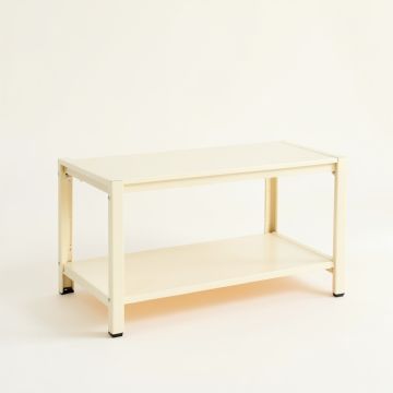 Juniper Crossing Narrow Outdoor Storage Bench - Cream (synthetic illustration; no displayed measurements)