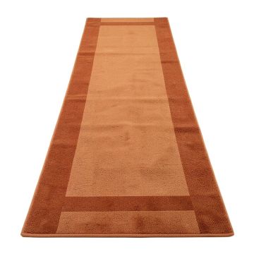 Dawn Branch Narrow Runner Rug - Terracotta