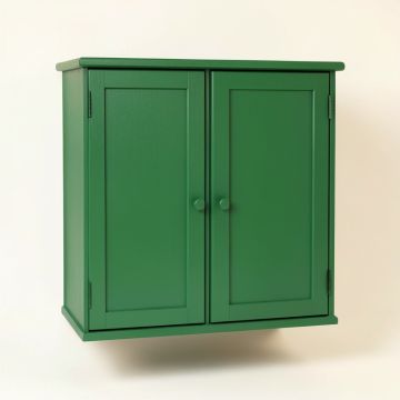 Heath Dale Wall-Mounted Laundry Cabinet - Green (synthetic illustration; no displayed measurements)