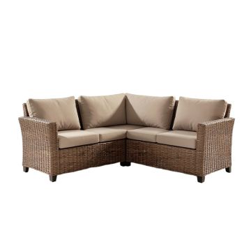 Oxendine Outdoor 3 Piece Seating Group With Cushions