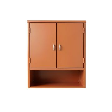 Juniper Crossing Wall-Mounted Laundry Cabinet - Terracotta