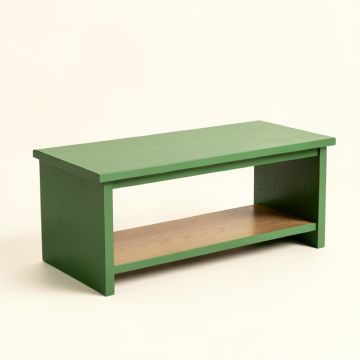River Crossing Indoor Bench - Green (synthetic illustration; no displayed measurements)